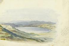 The Mouth of the River Kishon and Mount Carmel-Claude Conder-Giclee Print
