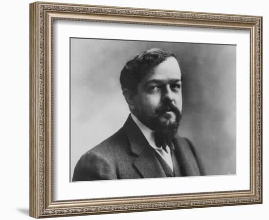 Claude Debussy, French Composer, 1909-Felix Nadar-Framed Giclee Print