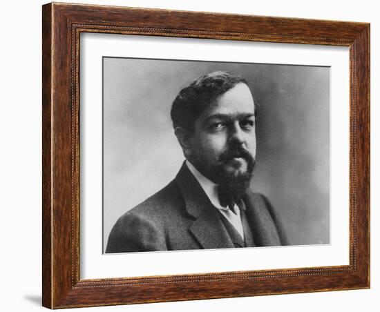 Claude Debussy, French Composer, 1909-Felix Nadar-Framed Giclee Print