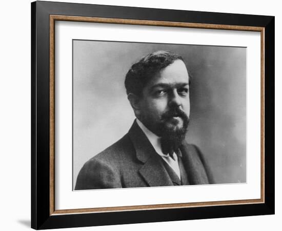 Claude Debussy, French Composer, 1909-Felix Nadar-Framed Giclee Print