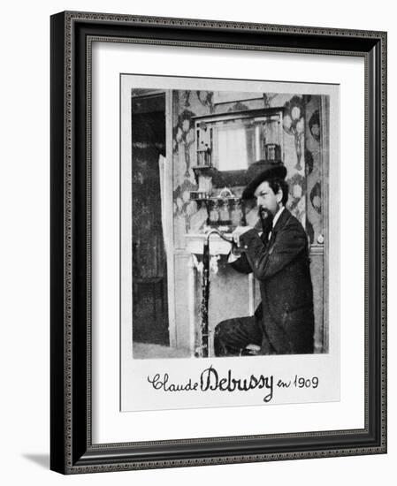 Claude Debussy, French Composer-Science Source-Framed Giclee Print