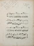 Page from the First Corrected Proof of 'La Damoiselle Elue', C.1887-88-Claude Debussy-Giclee Print