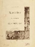 Pages from Program for Concert in Honor of Blind Soldiers-Claude Debussy-Giclee Print