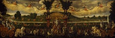 Allegory of the Treaty of the Pyrenees (Allegory of the Marriage of Louis XI)-Claude Deruet-Giclee Print