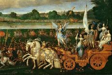 Earth, Detail of the Left Carriage with Nine Muses, C.1640-41-Claude Deruet-Giclee Print