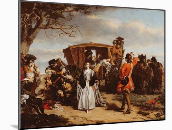 Claude Duval, Illustration from 'Macaulay's History of England'-William Powell Frith-Mounted Giclee Print