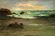 A Corner of the Beach at Concarneau-Claude Emile Schuffenecker-Giclee Print