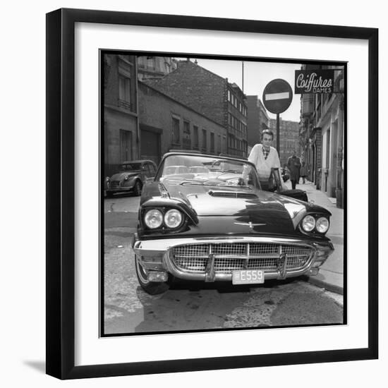 Claude François, 1961, in Paris-Marcel Begoin-Framed Photographic Print