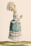 French Court Dress with Wide Panniers, 1778-Claude Louis Desrais-Giclee Print