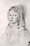 Portrait of Anne of Austria (1601-166), before 1643-Claude Mellan-Giclee Print