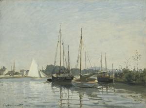 Bateaux de plaisance ,Argenteuil by Claude Monet