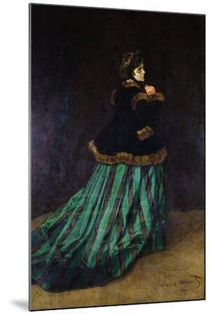 クロード・モネ、Camille or The Woman in the Gree Camille, or The Woman in the Green Dress by Claude Monet