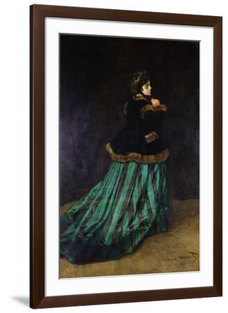 Camille, or the Woman in the Green Dress, 1866' Giclee Print