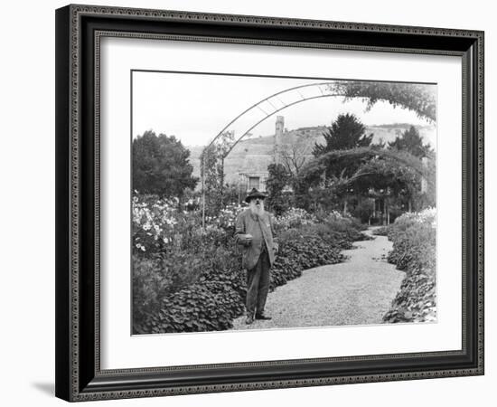 Claude Monet, French Impressionist Painter-Science Source-Framed Giclee Print