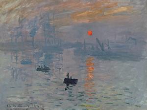 Impression: Sunrise, 1872 by Claude Monet