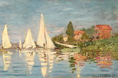 Boulevard Des Capucines-Claude Monet-Framed Premier Image Canvas