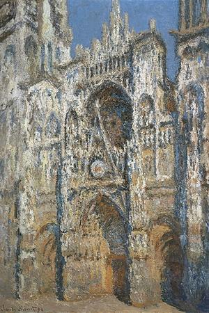 Rouen Cathedral, the Portal and the Tower of Saint-Romain, Morning