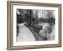 Claude Monet's (1840-1926) Garden at Giverny, 1914-French Photographer-Framed Photographic Print