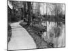 Claude Monet's (1840-1926) Garden at Giverny, 1914-French Photographer-Mounted Photographic Print