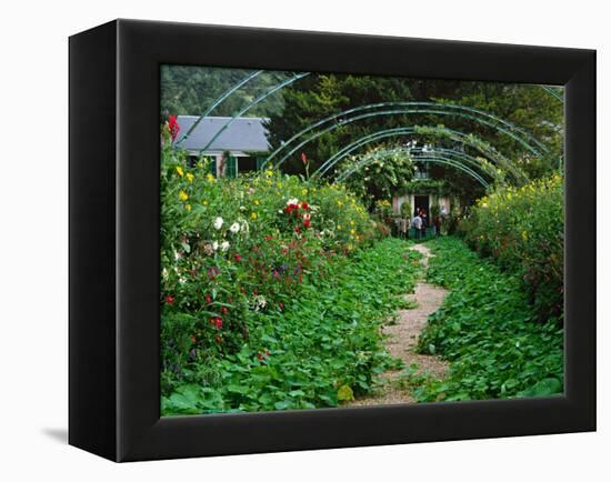 Claude Monet's House and Garden, Giverny, France-Charles Sleicher-Framed Premier Image Canvas