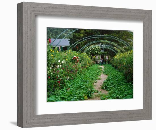 Claude Monet's House and Garden, Giverny, France-Charles Sleicher-Framed Photographic Print