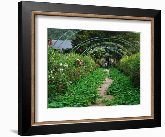 Claude Monet's House and Garden, Giverny, France-Charles Sleicher-Framed Photographic Print