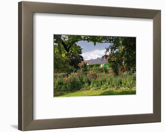 Claude Monet's House and Garden in Giverny, Department of Eure, Upper Normandy, France-null-Framed Art Print