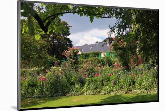 Claude Monet's House and Garden in Giverny, Department of Eure, Upper Normandy, France-null-Mounted Art Print