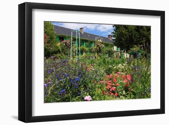 Claude Monet's House and Garden in Giverny, Department of Eure, Upper Normandy, France-null-Framed Art Print