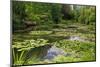 Claude Monet's Water Garden in Giverny, Department of Eure, Upper Normandy, France-null-Mounted Art Print