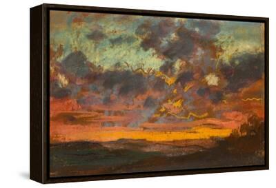 Sunset, C.1868 (Pastel on Paper)' Giclee Print - Claude