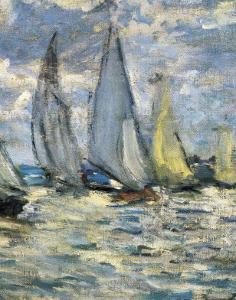 The Boats, or Regatta at Argenteuil by Claude Monet