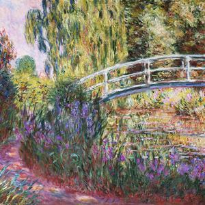 The Japanese Bridge, Pond with Water Lilies, 1900 by Claude Monet