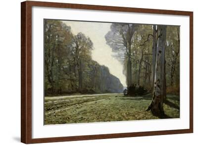 クロード・モネ、Road in the Forest of Fontainebl The Road to Chailly (The Forest of Fontainebleau), C. 1865