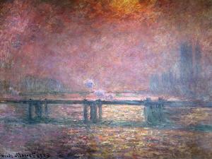 The Thames at Charing Cross, 1903 by Claude Monet
