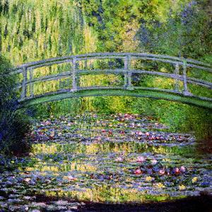 The Waterlily Pond with the Japanese Bridge, 1899
