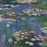 The Artist's Garden in Argenteuil (A Corner of the Garden with Dahlias), 1873-Claude Monet-Mounted Giclee Print