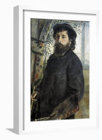 Claude Monet-Pierre-Auguste Renoir-Framed Art Print