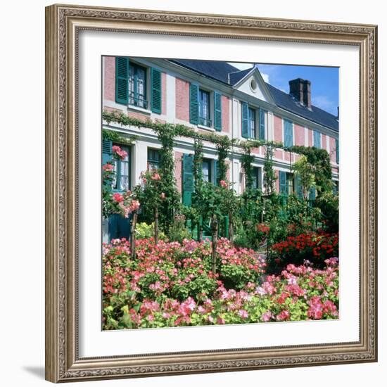 Claude Monets House, Giverny, Normandy, France-Peter Thompson-Framed Photographic Print