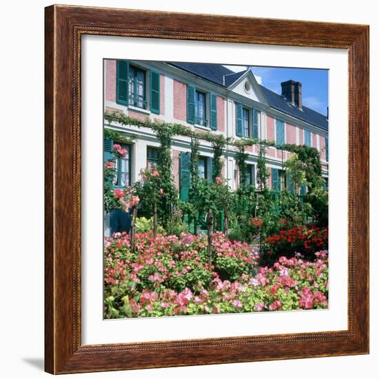 Claude Monets House, Giverny, Normandy, France-Peter Thompson-Framed Photographic Print