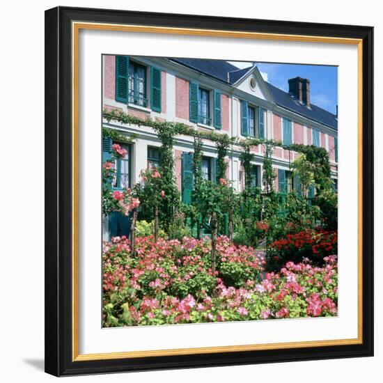 Claude Monets House, Giverny, Normandy, France-Peter Thompson-Framed Photographic Print