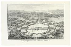 General Plan of the Salt Works in the "Ideal City" of Chaux-Claude Nicolas Ledoux-Giclee Print