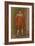 Claude Renoir in Clown Costume, 1909-Pierre-Auguste Renoir-Framed Giclee Print