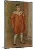 Claude Renoir in Clown Costume, 1909-Pierre-Auguste Renoir-Mounted Giclee Print