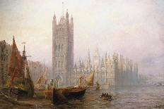 Westminster Bridge, London-Claude T. Stanfield Moore-Giclee Print