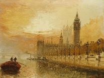 Westminster Bridge, London-Claude T. Stanfield Moore-Giclee Print