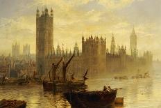 Westminster Bridge, London-Claude T. Stanfield Moore-Giclee Print