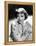 Claudette Colbert, Portrait, 1939, in Embroidered Cardigan-null-Framed Stretched Canvas