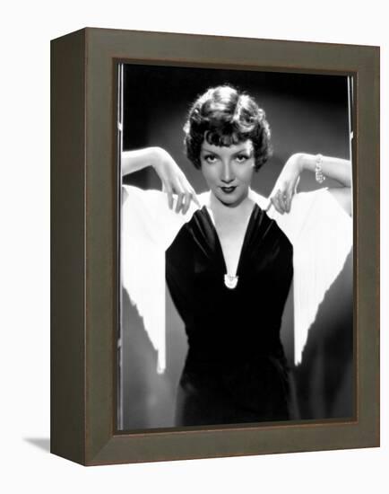 Claudette Colbert-null-Framed Premier Image Canvas