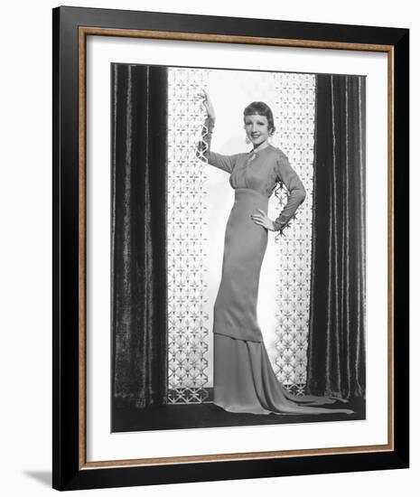 Claudette Colbert-null-Framed Photo